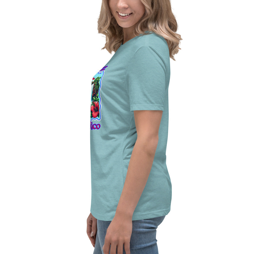 Graffytees I celebrate Puerto Rico Women's Relaxed T-Shirt