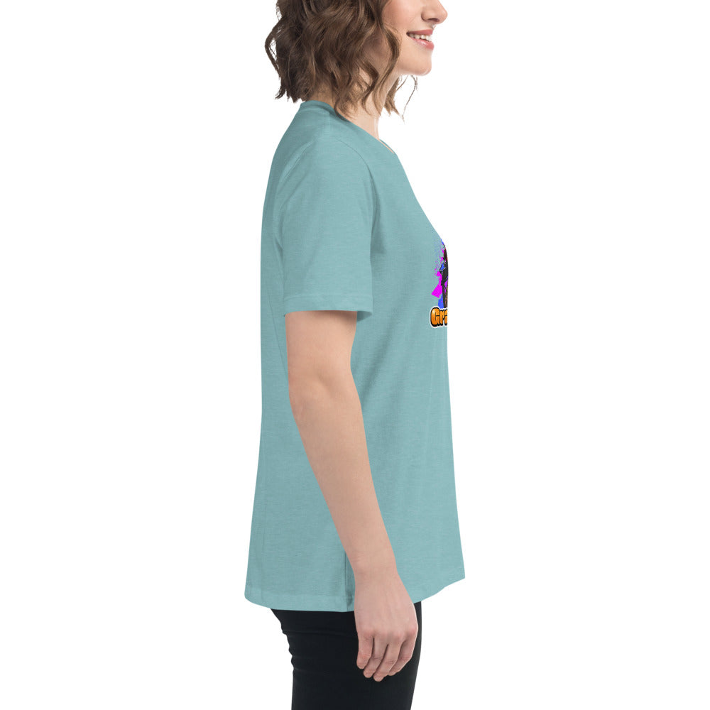 Graffytees Graffiti Vandal design Women's Relaxed T-Shirt