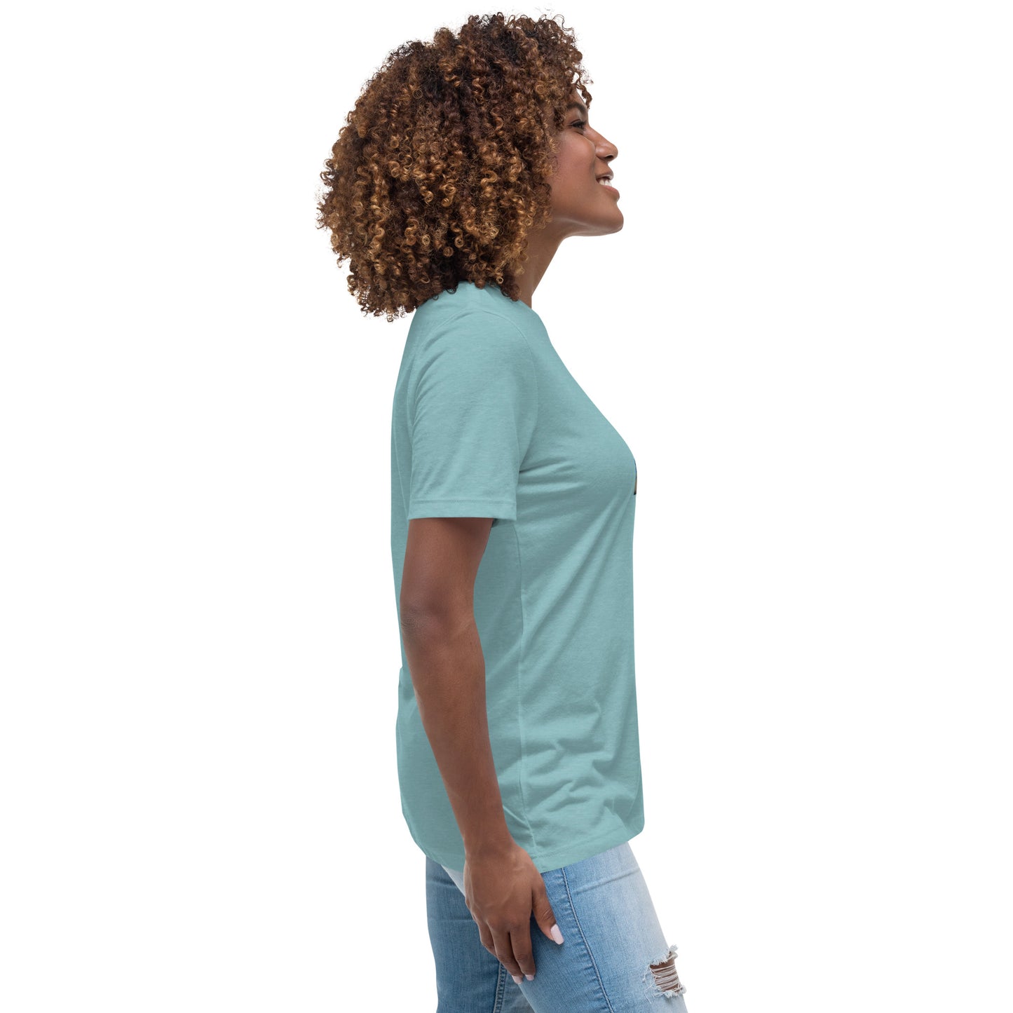 Graffytees Girl Artist graffiti Love message Women's Relaxed T-Shirt