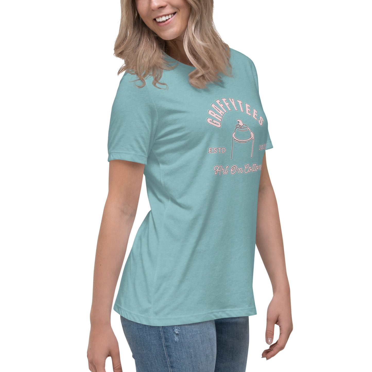 Grafftees Retro style design Women's Relaxed T-Shirt