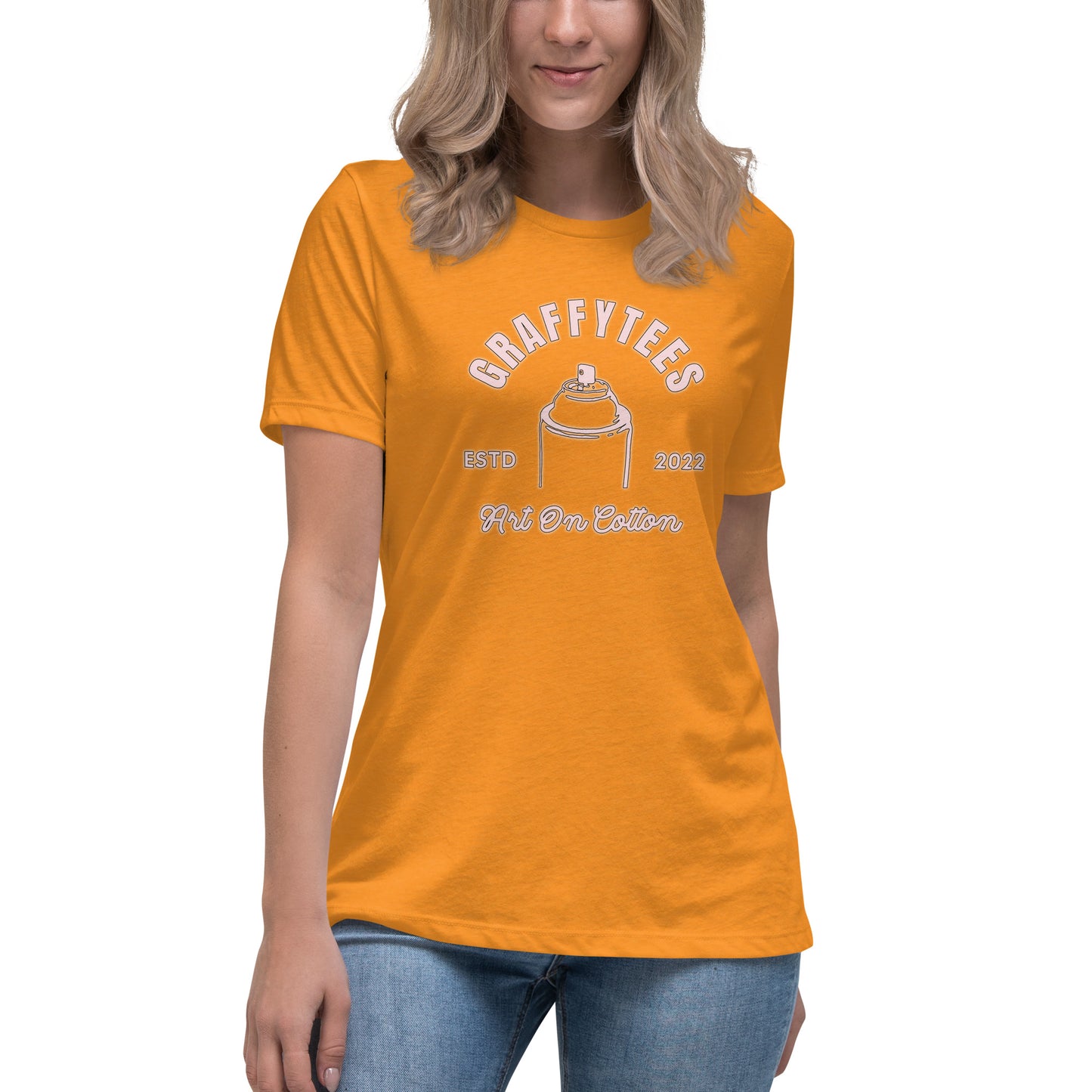 Grafftees Retro style design Women's Relaxed T-Shirt
