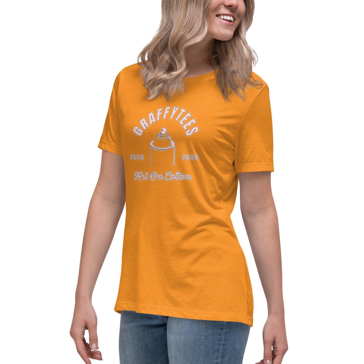 Grafftees Retro style design Women's Relaxed T-Shirt
