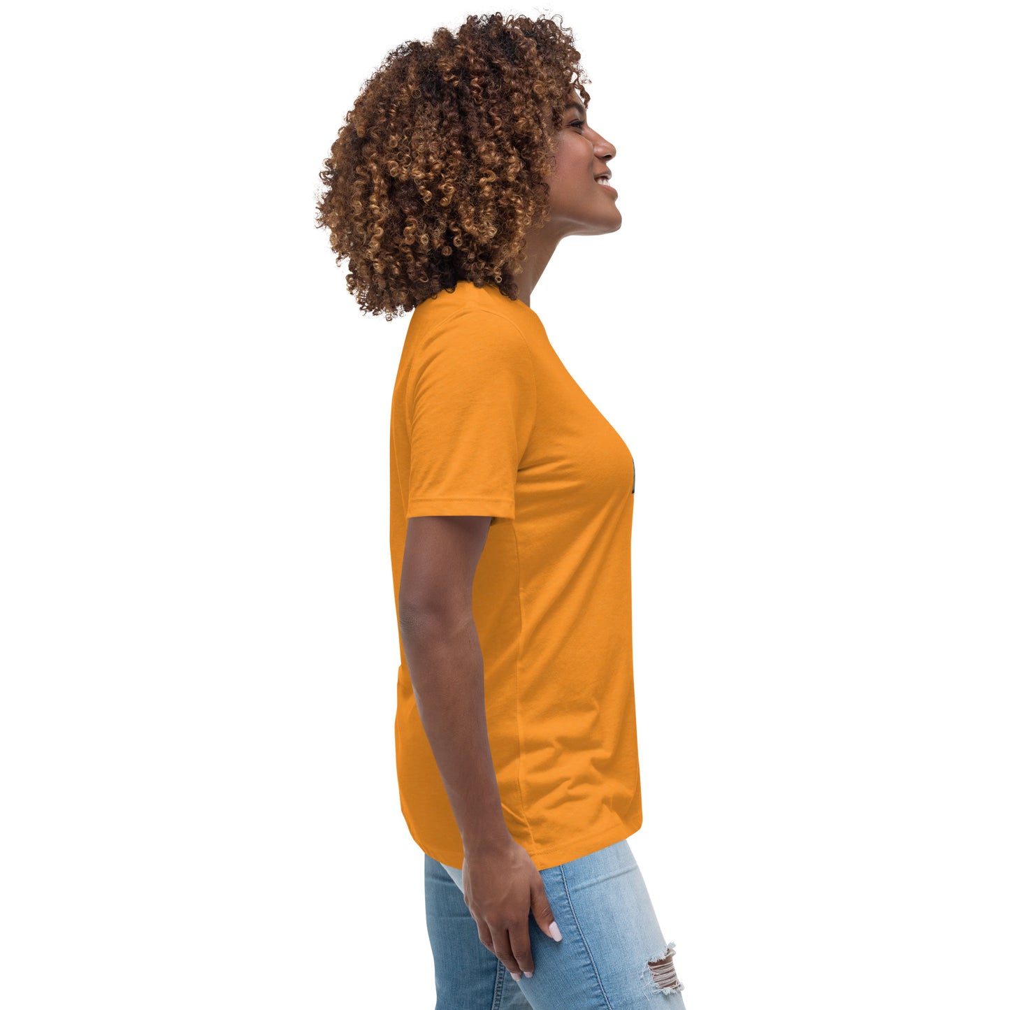 Graffytees Girl Artist graffiti Love message Women's Relaxed T-Shirt