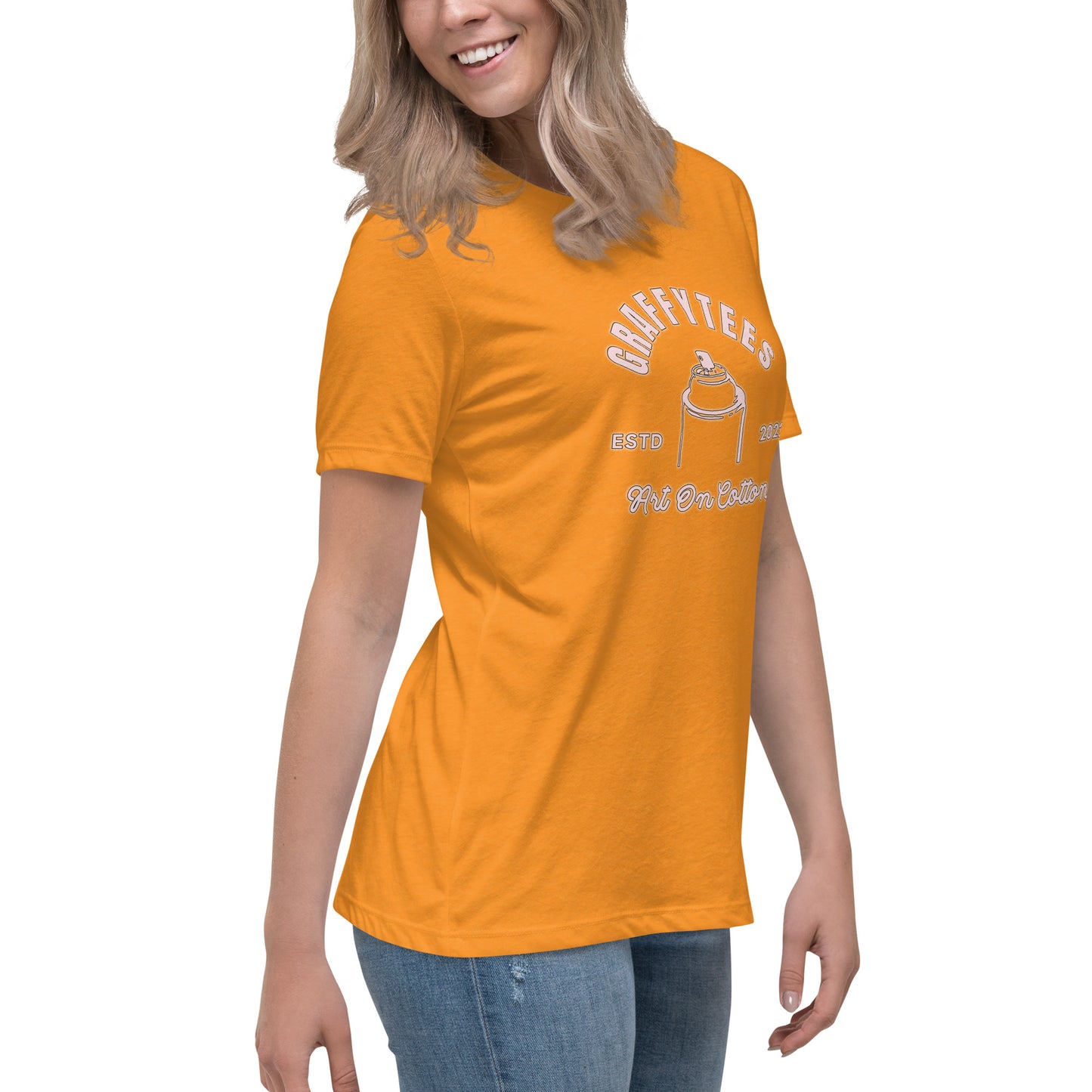 Grafftees Retro style design Women's Relaxed T-Shirt