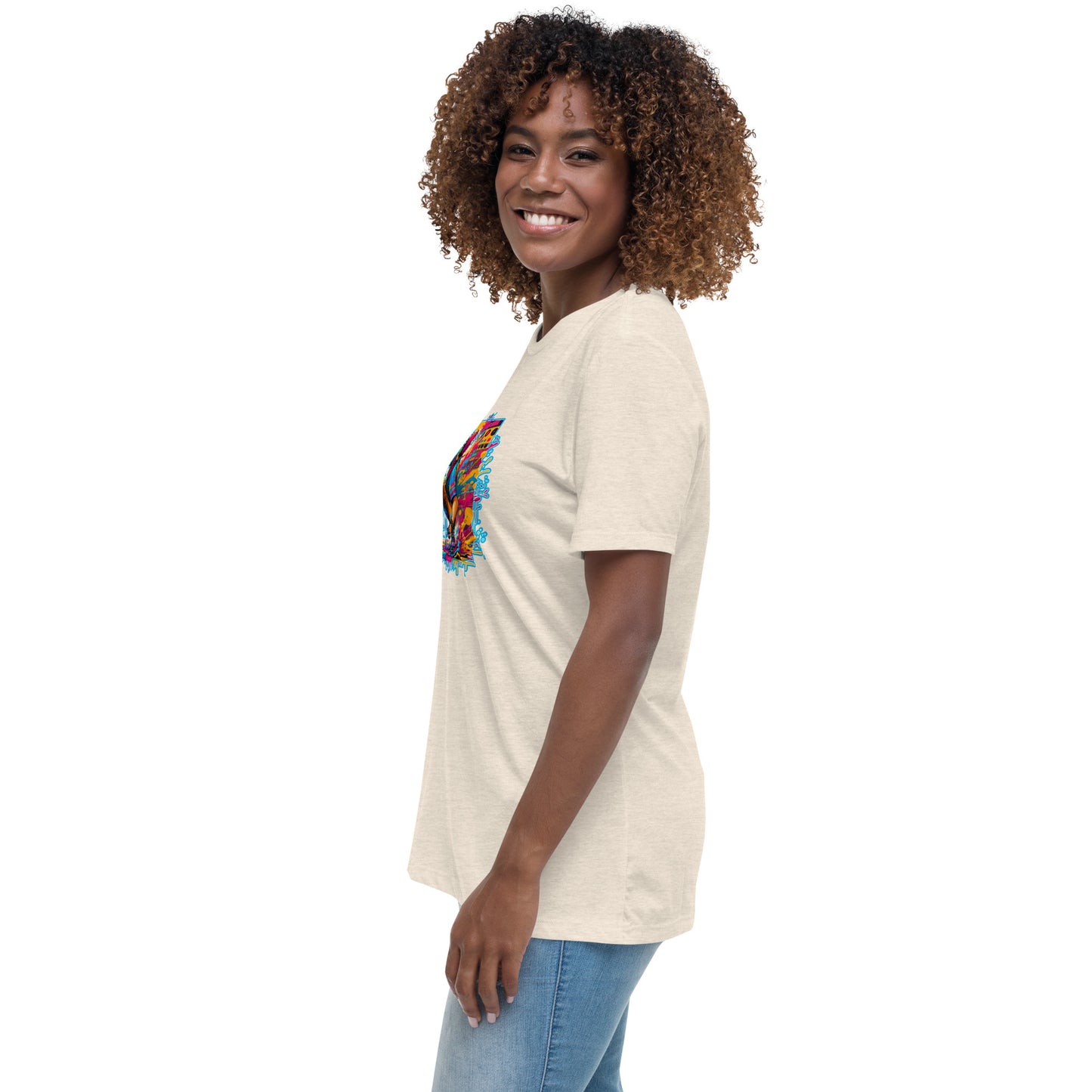 GraffyTees Vandal artist full Color Women's Relaxed T-Shirt