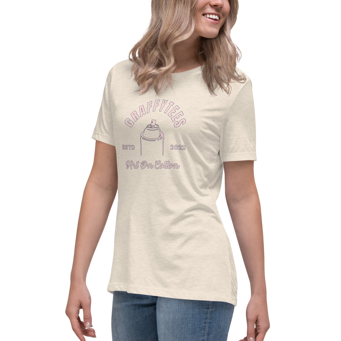 Grafftees Retro style design Women's Relaxed T-Shirt