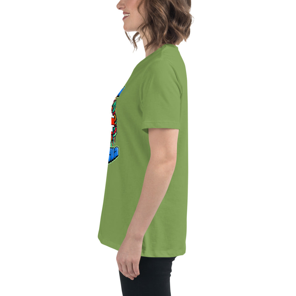 Graffytees Proud Boricua Women's Relaxed T-Shirt