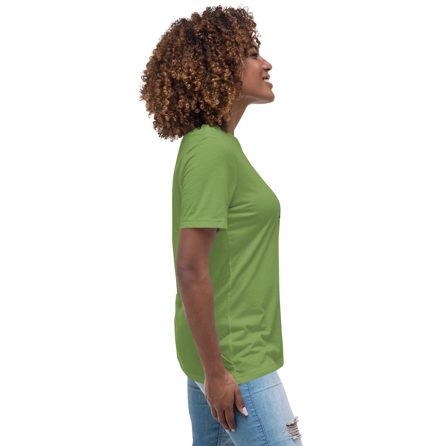 Graffytees Girl Artist graffiti Love message Women's Relaxed T-Shirt