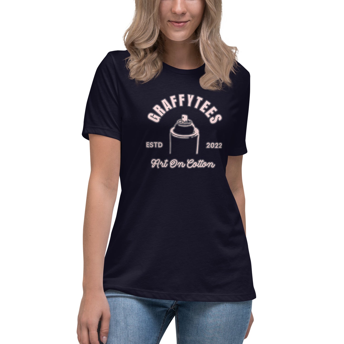 Grafftees Retro style design Women's Relaxed T-Shirt