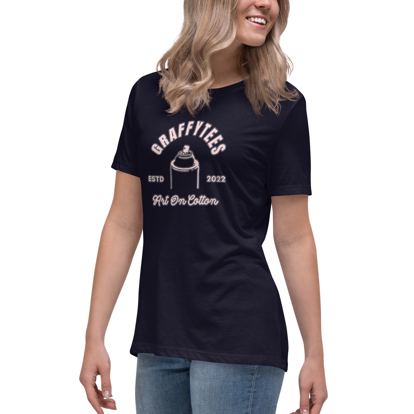 Grafftees Retro style design Women's Relaxed T-Shirt