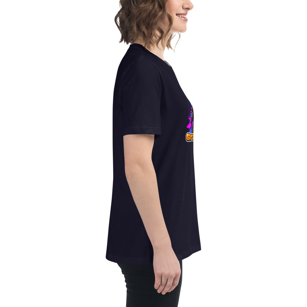 Graffytees Graffiti Vandal design Women's Relaxed T-Shirt