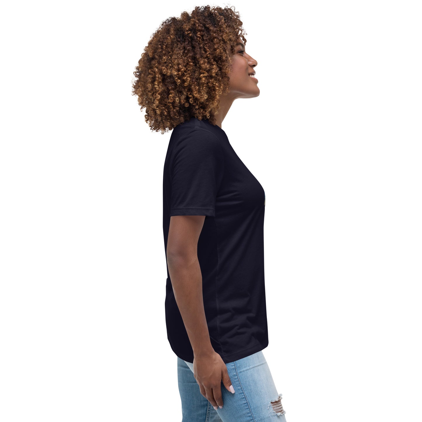 Graffytees Girl Artist graffiti Love message Women's Relaxed T-Shirt