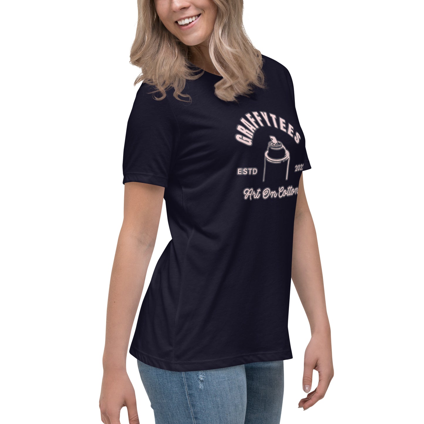 Grafftees Retro style design Women's Relaxed T-Shirt
