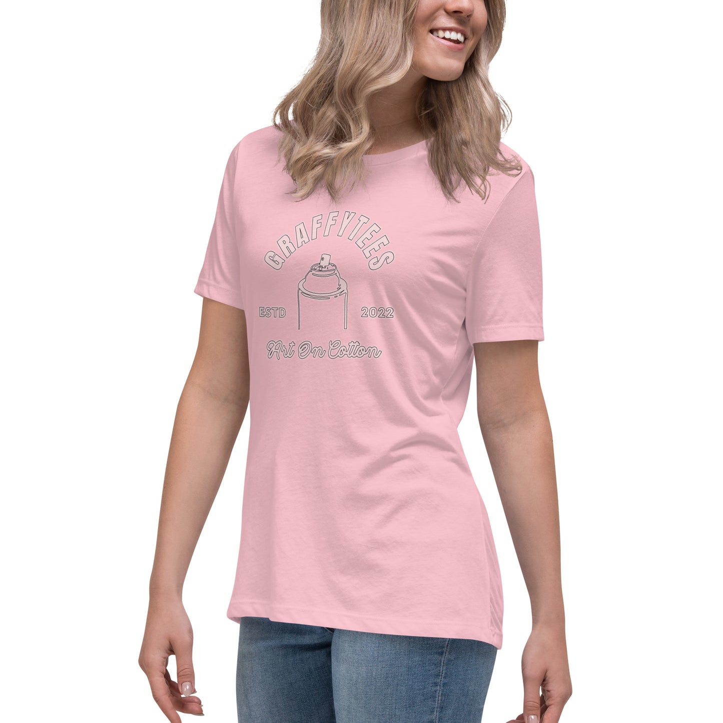 Grafftees Retro style design Women's Relaxed T-Shirt