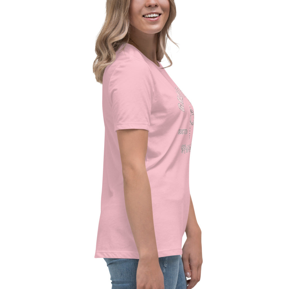 Grafftees Retro style design Women's Relaxed T-Shirt