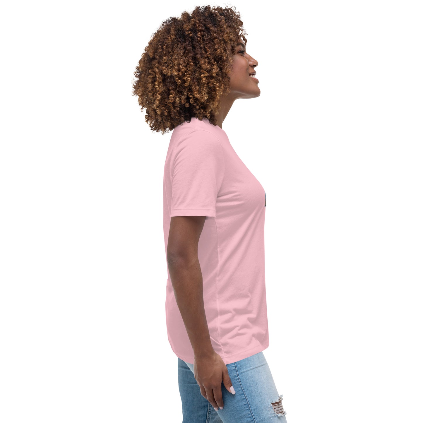 Graffytees Girl Artist graffiti Love message Women's Relaxed T-Shirt