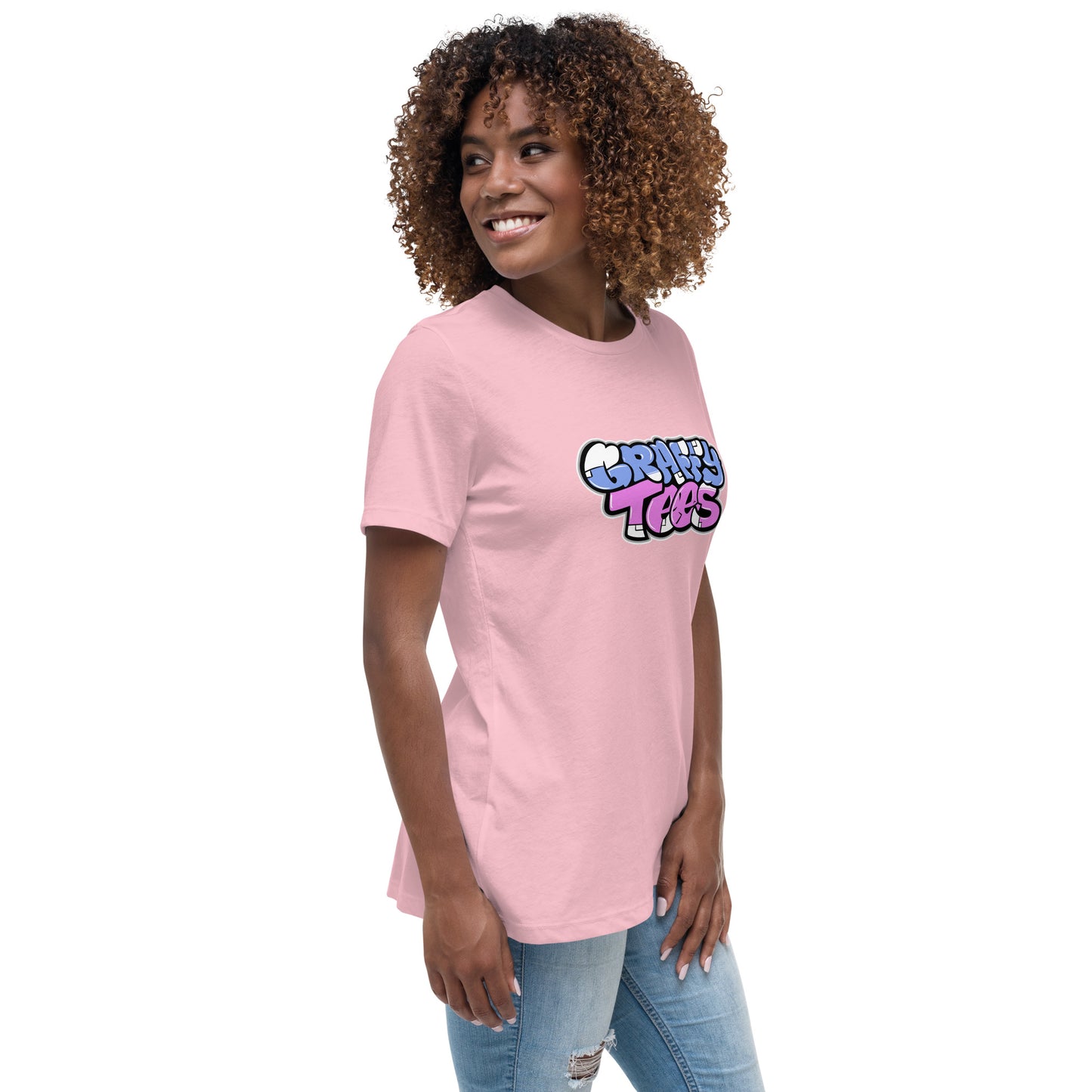 Graffitees Bubble letter logo Women's Relaxed T-Shirt