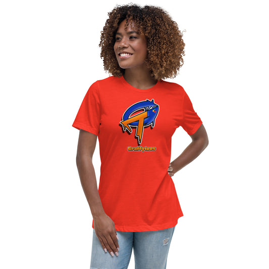 Graffytees GT graffiti monogram Women's Relaxed T-Shirt