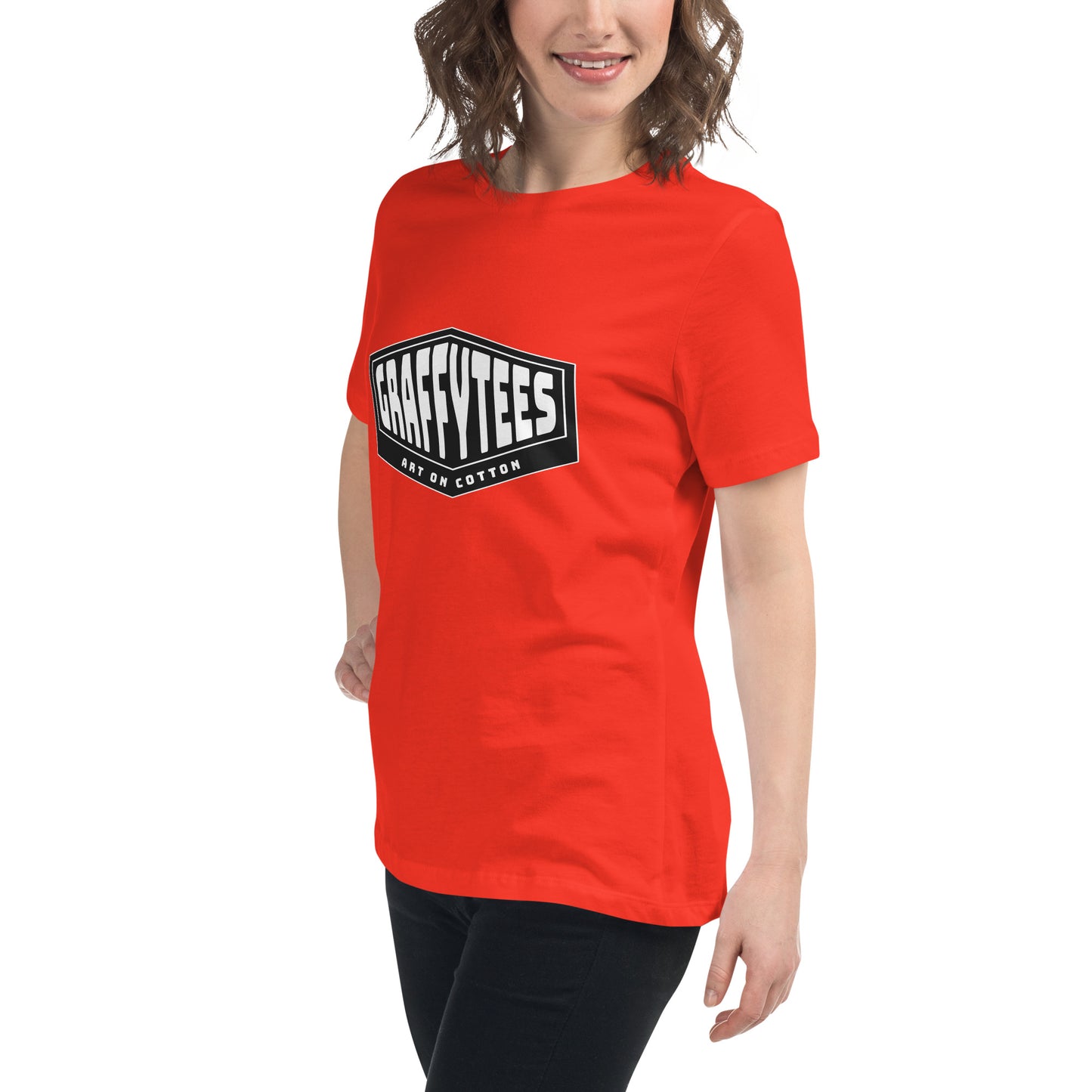 graffyTees Diamond design Women's Relaxed T-Shirt