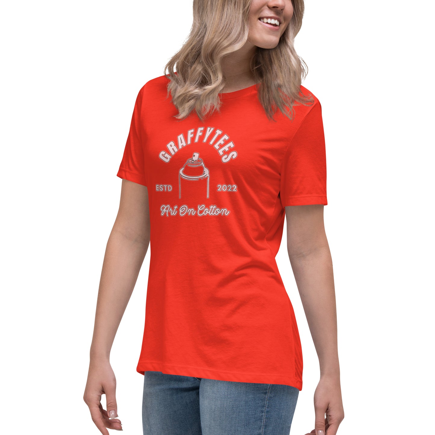 Grafftees Retro style design Women's Relaxed T-Shirt