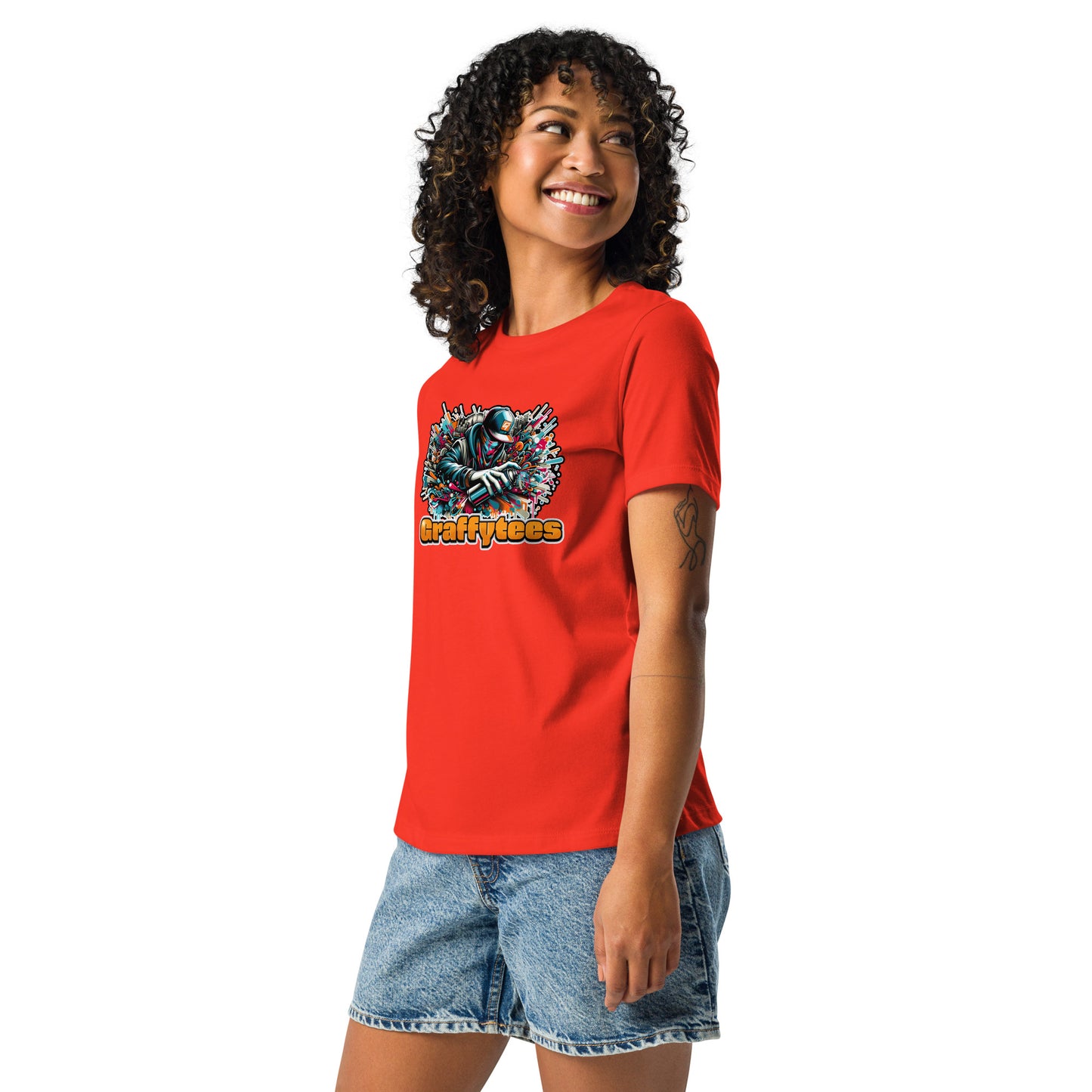 GraffyTees Graffiti Vandal Women's Relaxed T-Shirt