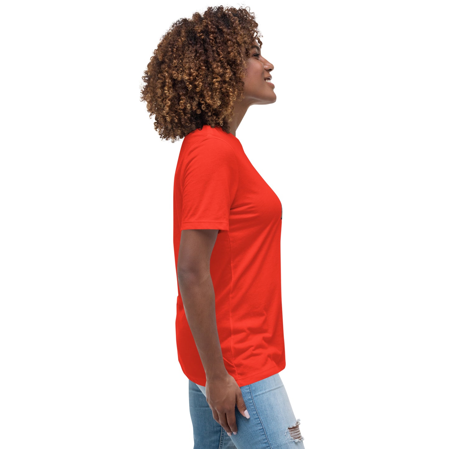 Graffytees Girl Artist graffiti Love message Women's Relaxed T-Shirt