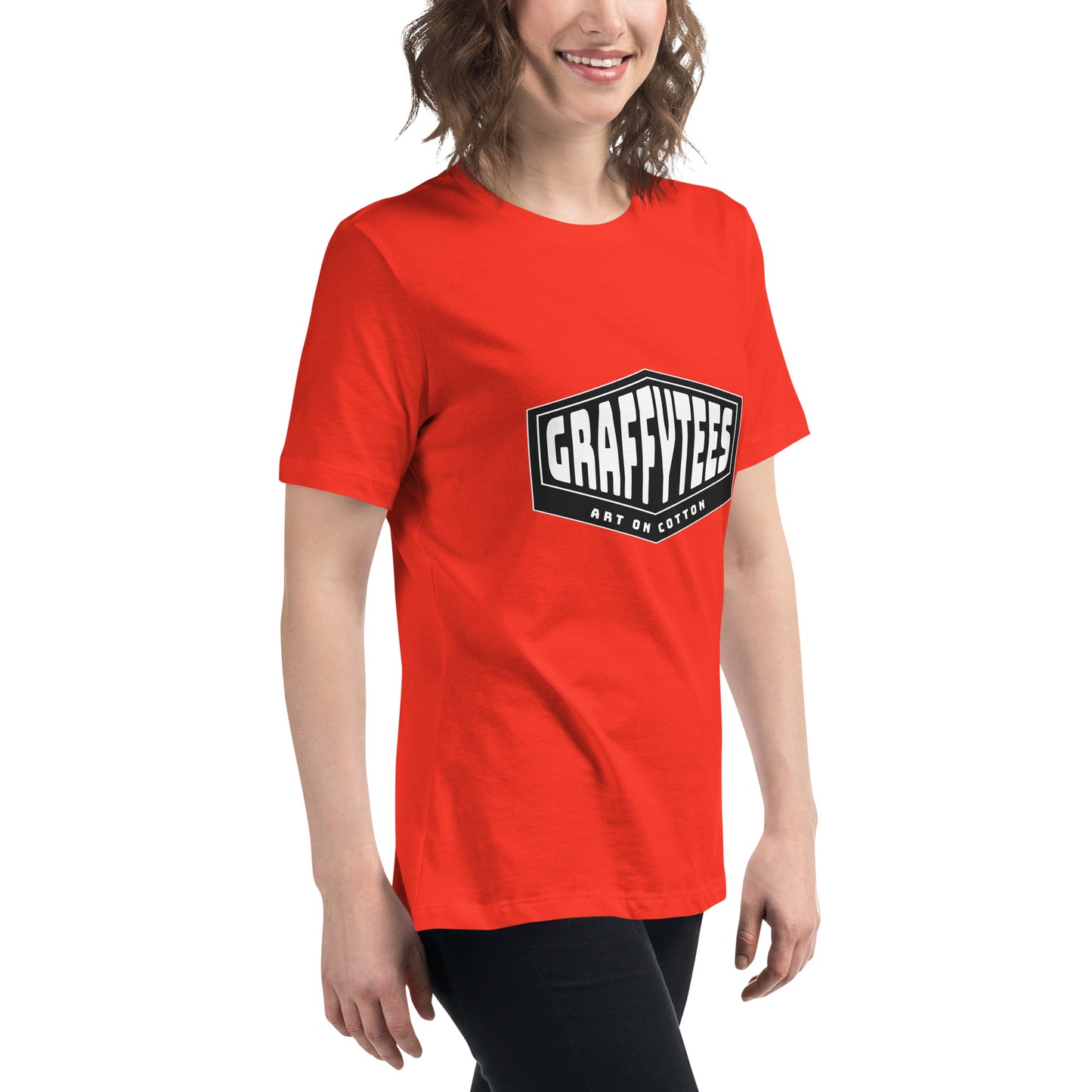 graffyTees Diamond design Women's Relaxed T-Shirt