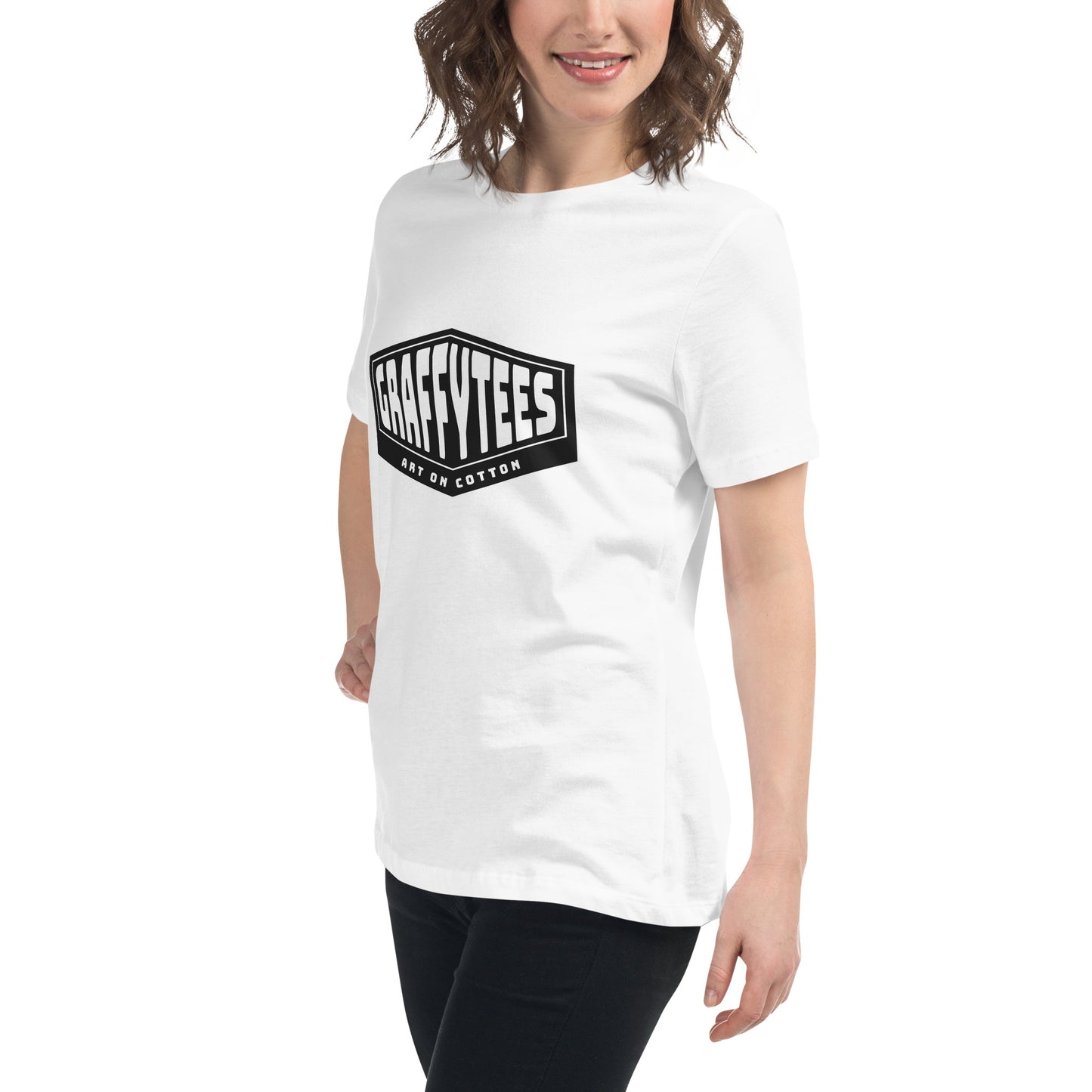 graffyTees Diamond design Women's Relaxed T-Shirt