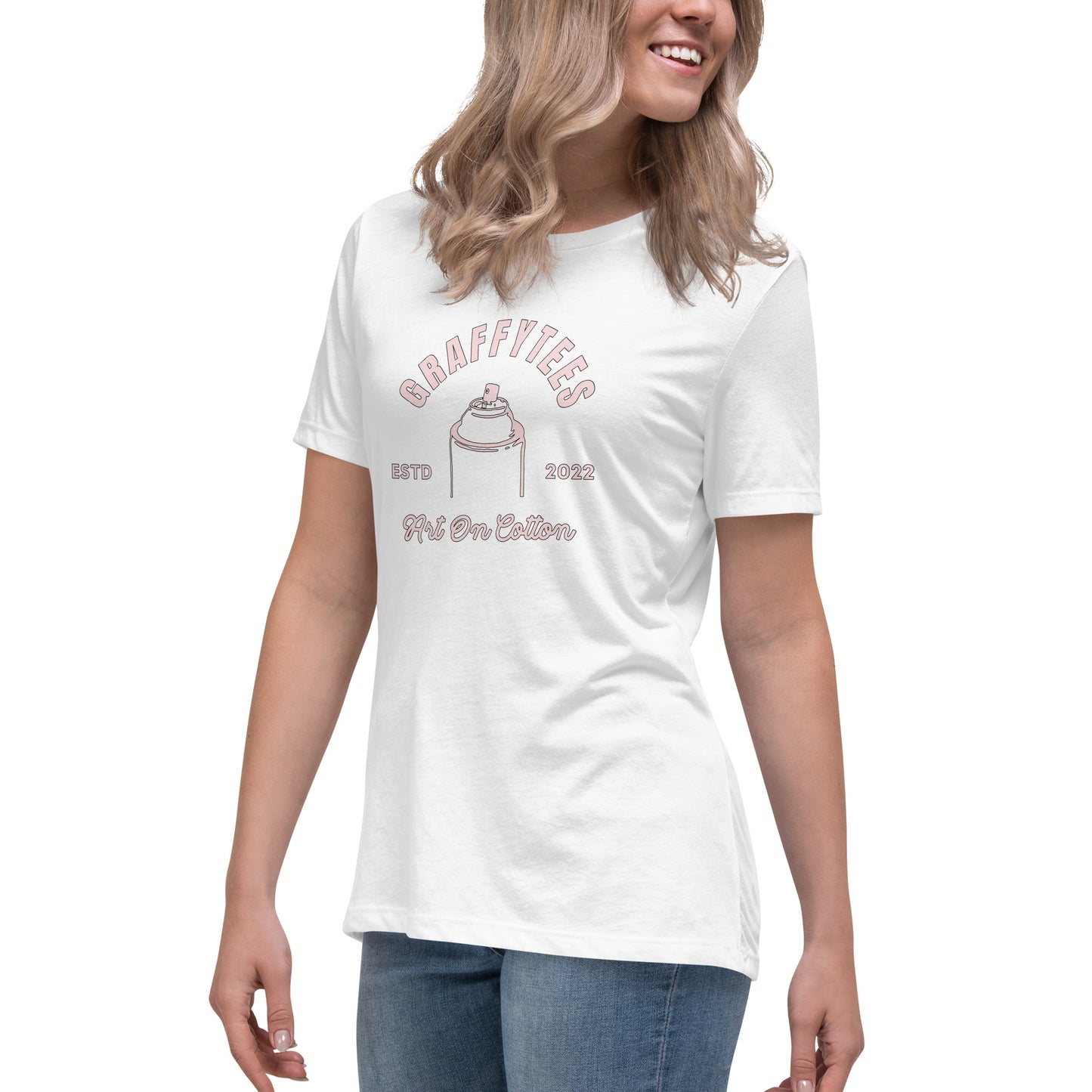 Grafftees Retro style design Women's Relaxed T-Shirt