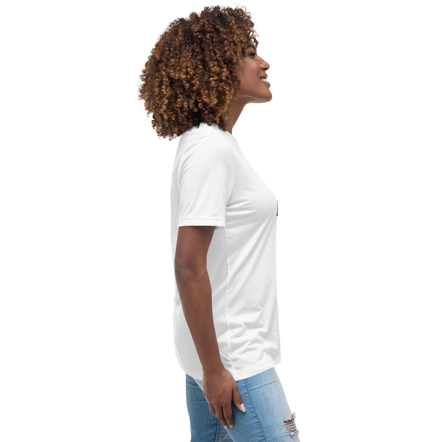 Graffytees Girl Artist graffiti Love message Women's Relaxed T-Shirt
