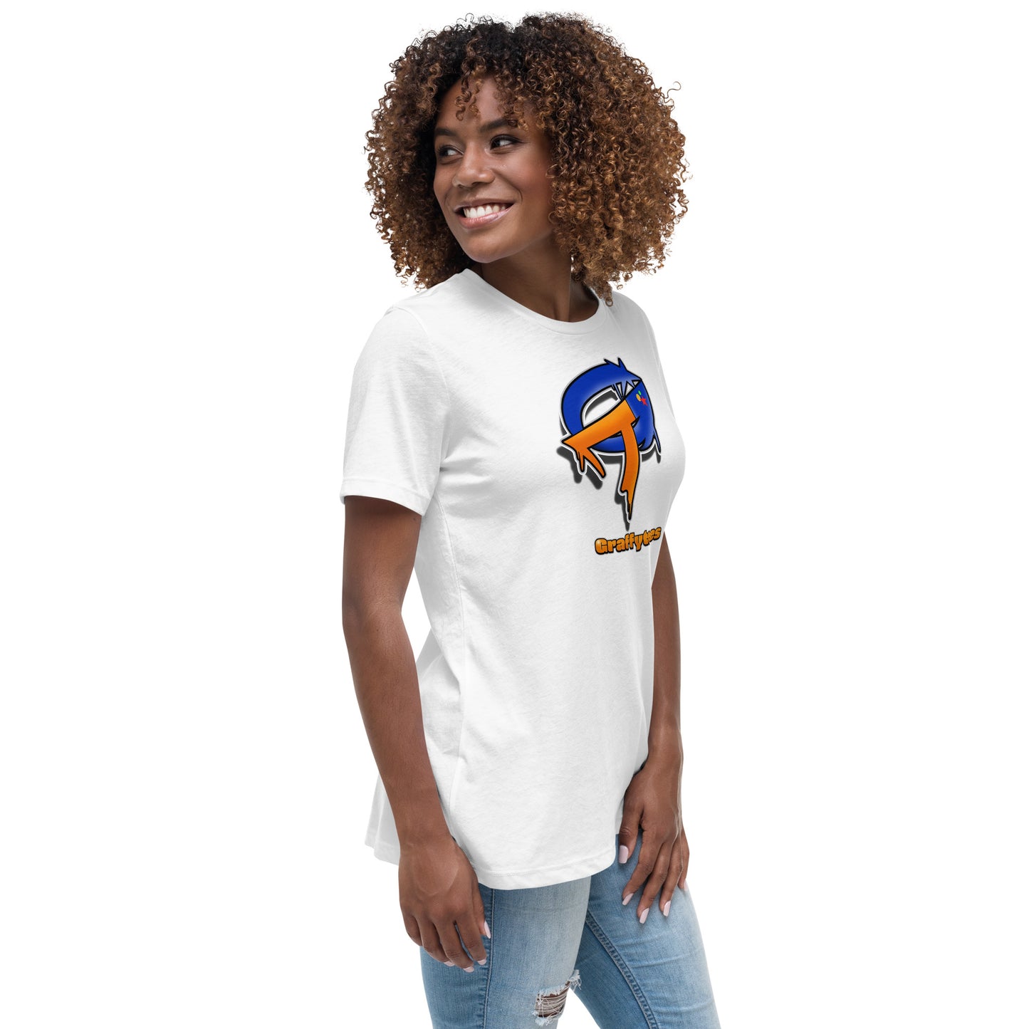 Graffytees GT graffiti monogram Women's Relaxed T-Shirt