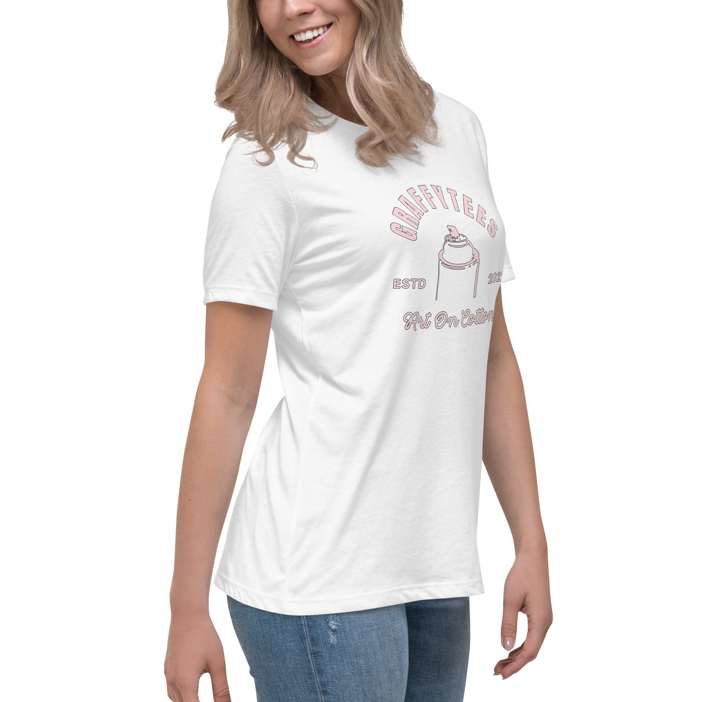 Grafftees Retro style design Women's Relaxed T-Shirt
